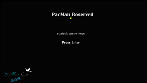 PacMan Reserved Screenshots 1