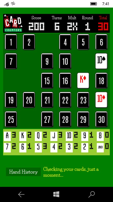 #3. Card Counters Memory Blackjack Game! (Windows) 由: Small Screen Software