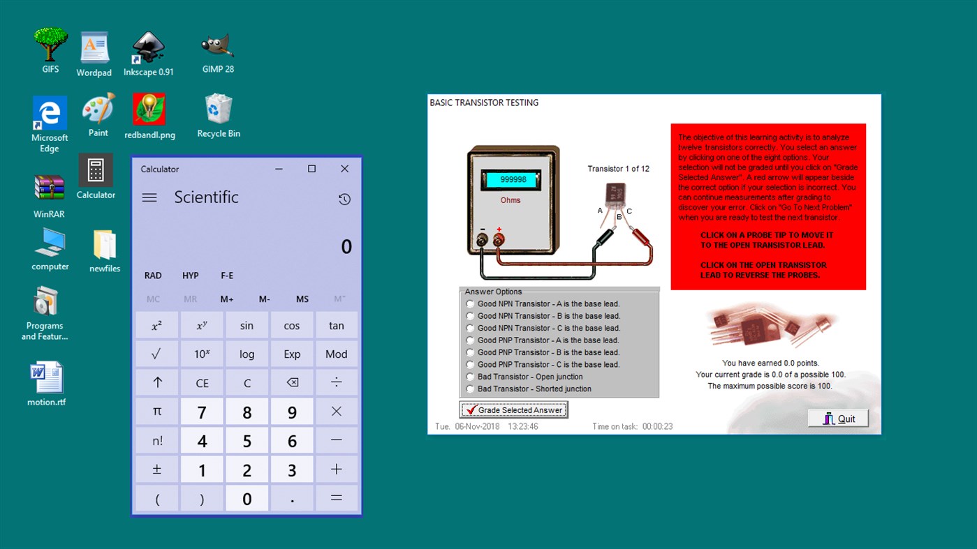 #2. Transistor Challenge (Windows) بواسطة: ETCAI Products