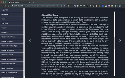 EPUB Reader - Simple EPUB eBook Reader for Edge