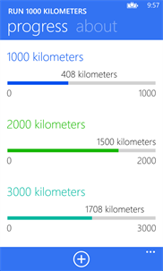 Run 1000 kilometers screenshot 1