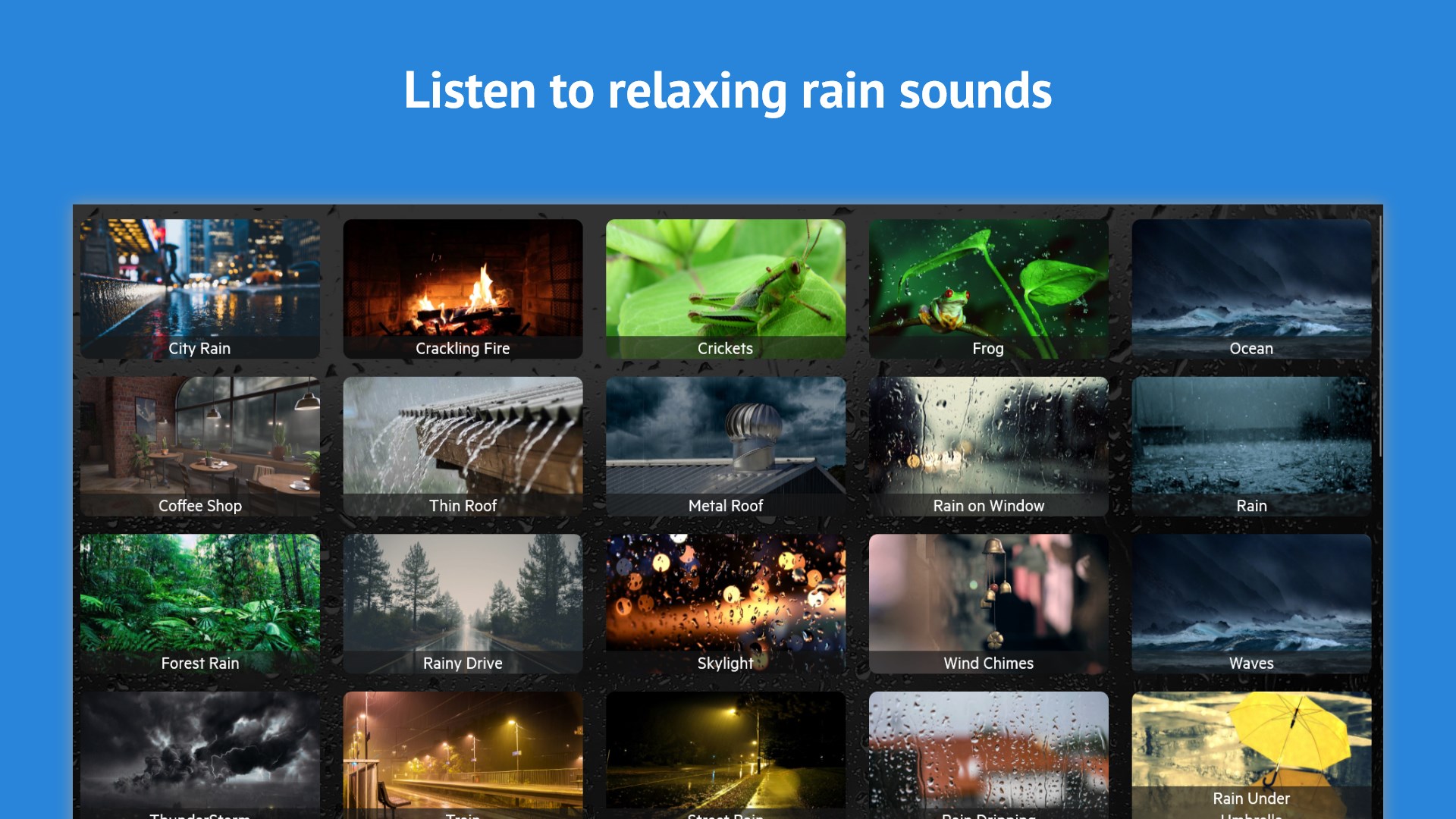 Get Relax Rain Sounds - Microsoft Store
