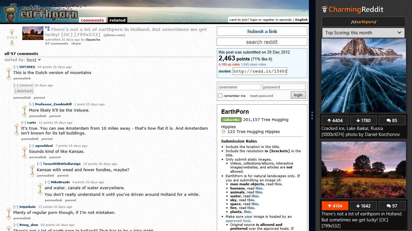 Charming Reddit for Windows 10 free download