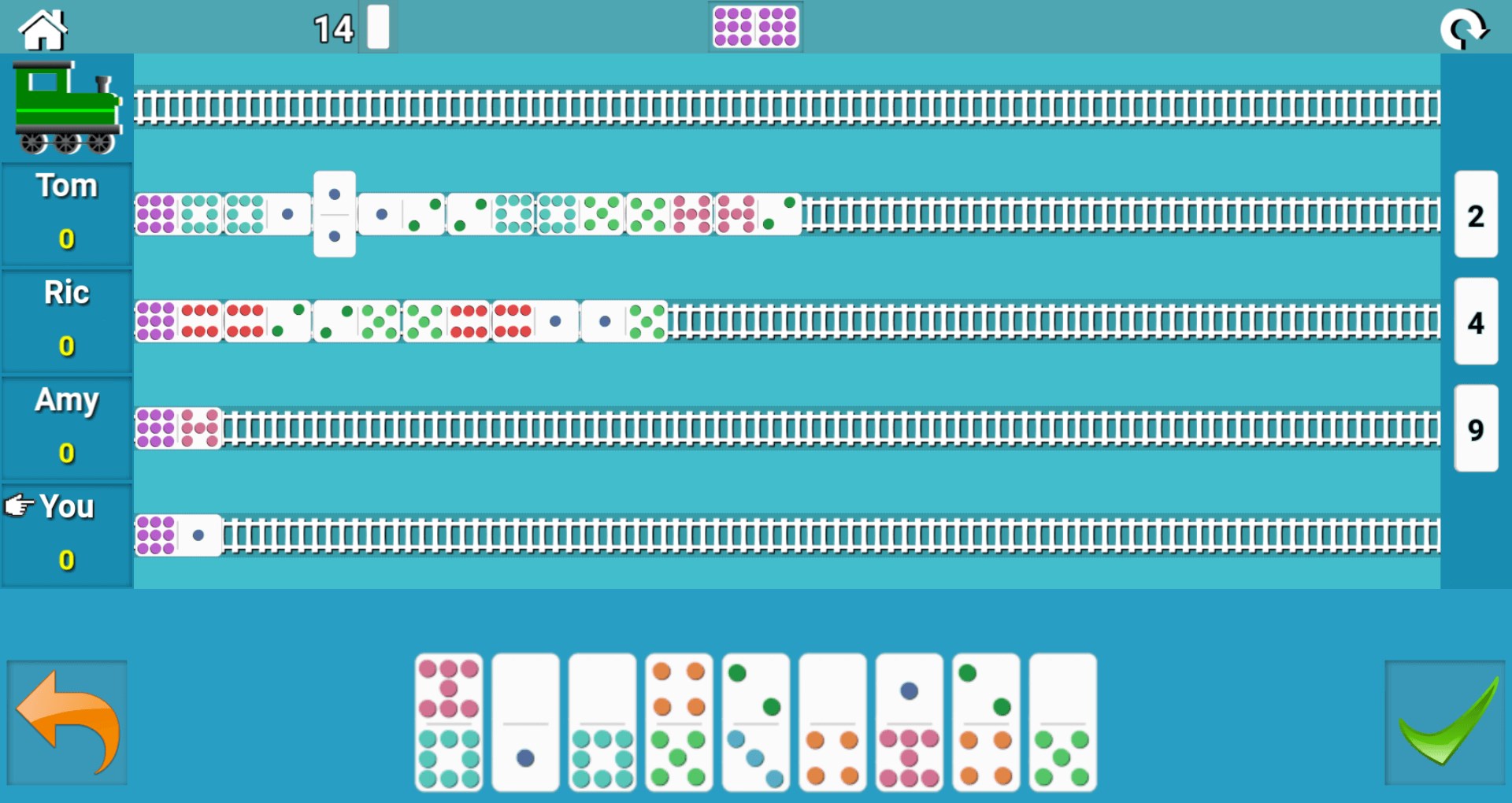 【图】Train Dominoes Game(截图3)
