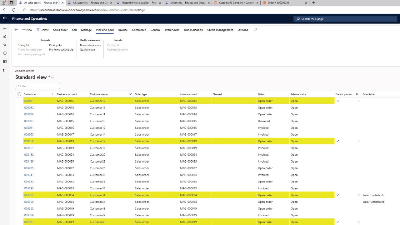Snapshot 1 of AXM Magento