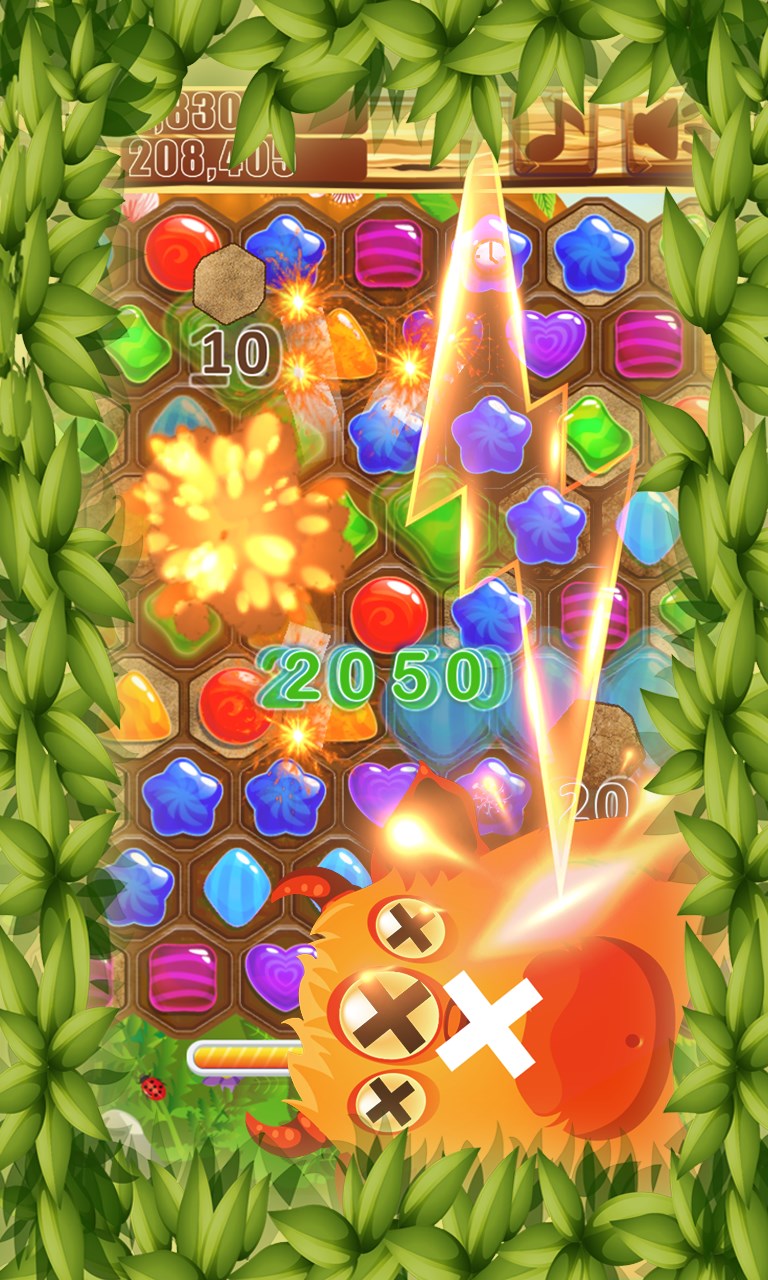 Zrzut 3 Jewels Candy Frenzy Hexagon windows