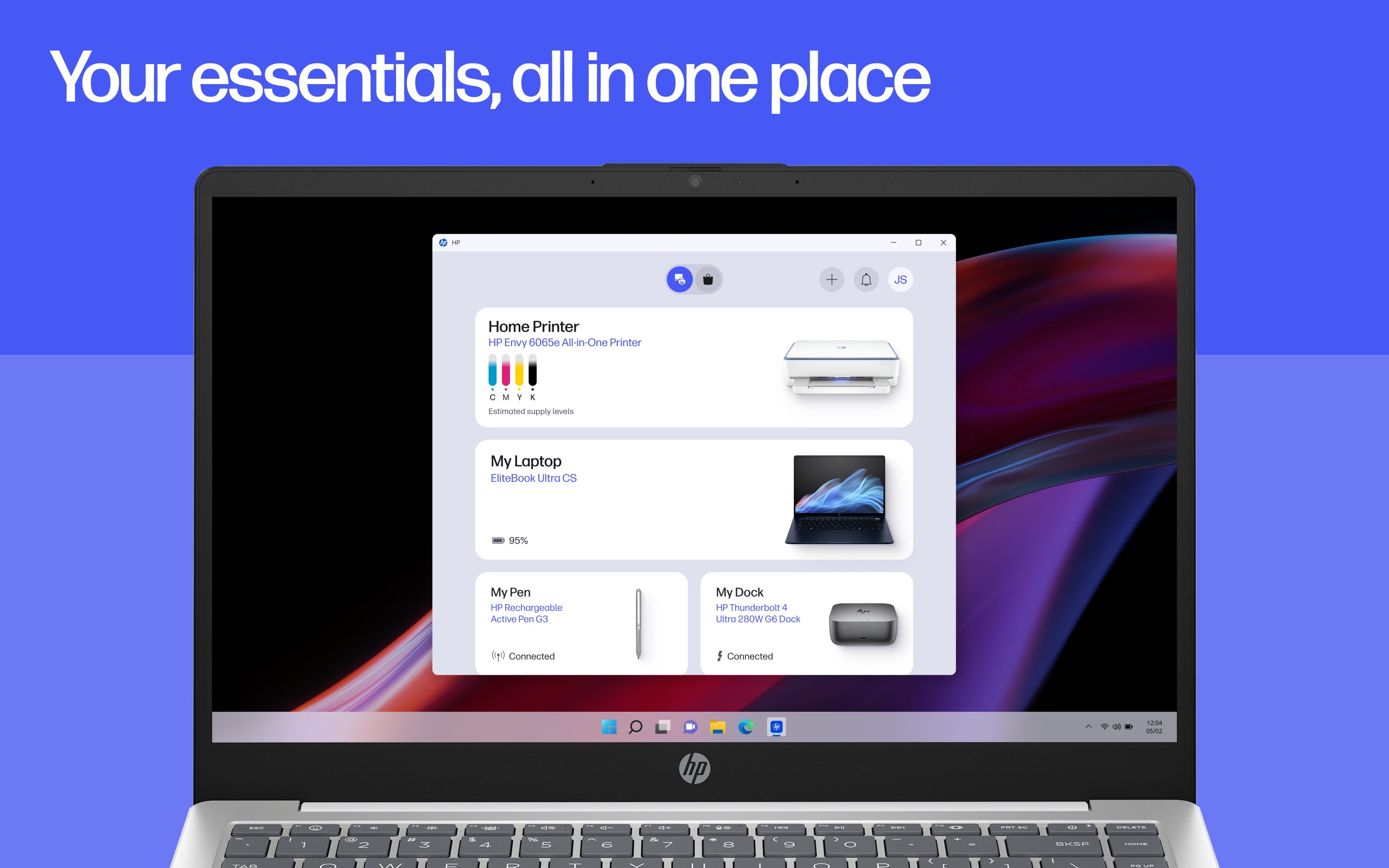 HP screenshot