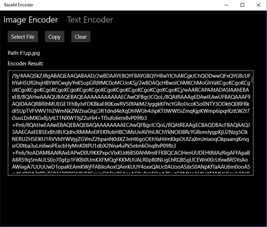 Base64 Encoder screenshot 1