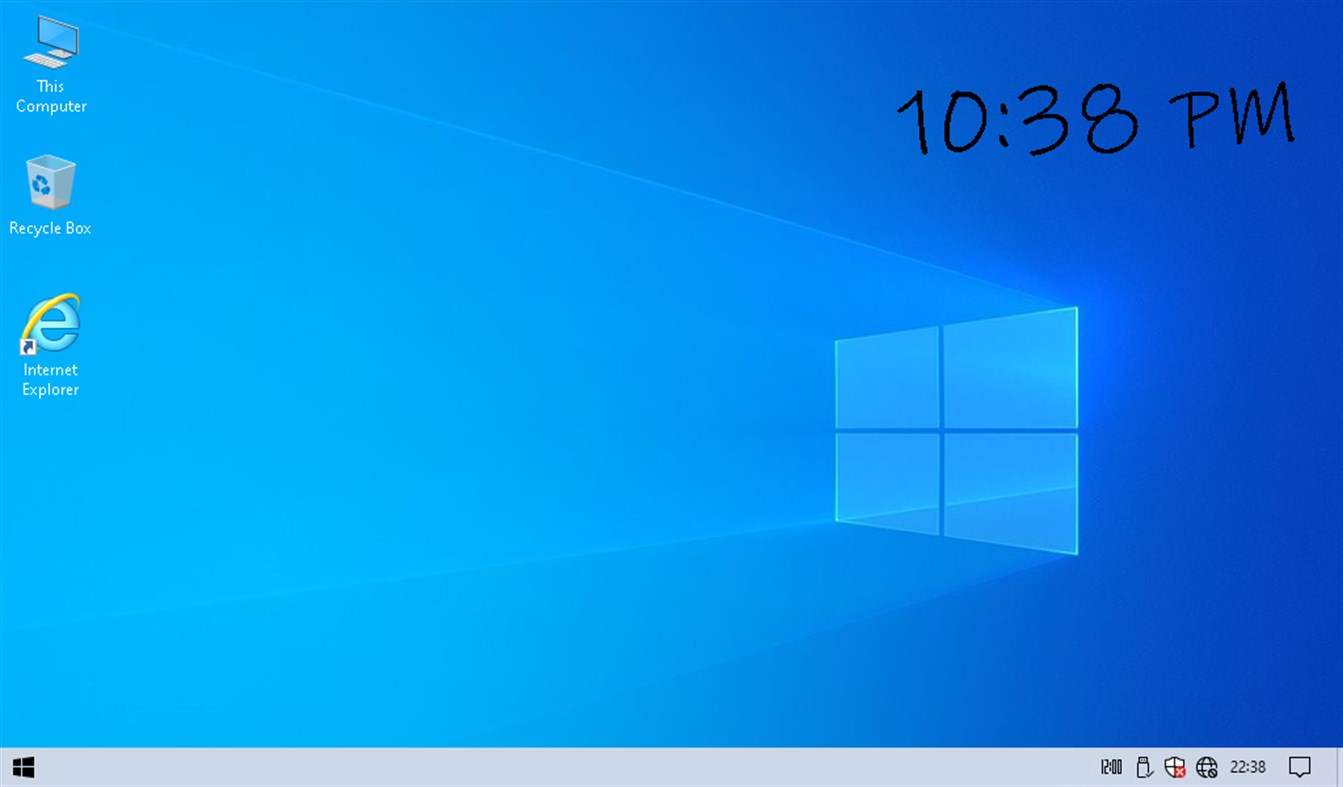 #1. Desktop - Clock (Windows) 由: s software