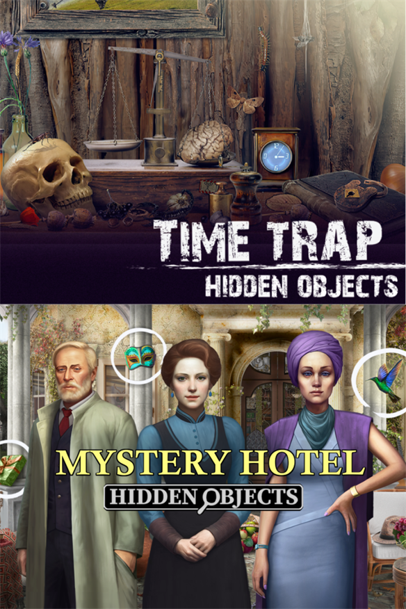 Time Trap & Mystery Hotel - Hidden Objects Games Bundle Xbox Series X|S and Xbox One cover art