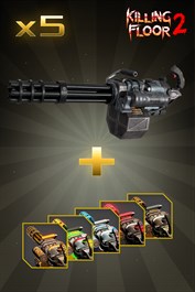 Pack d'arme Minigun