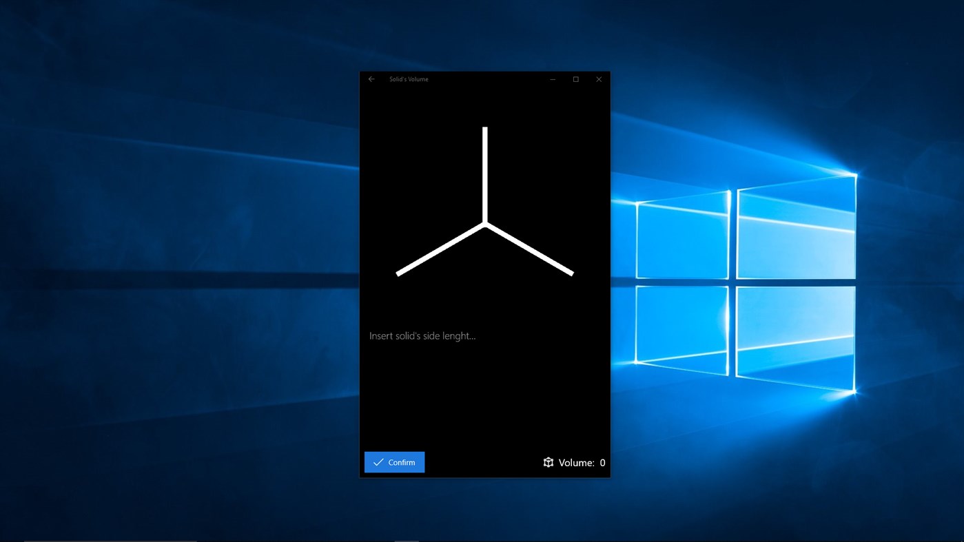 #3. Solid's Volume (Windows) 由: Krzysztof Rynkiewicz