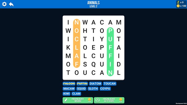 Word Search Brain Game — 7