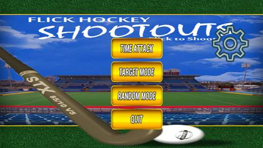 Flick Hockey Shootouts 3D screenshot 1