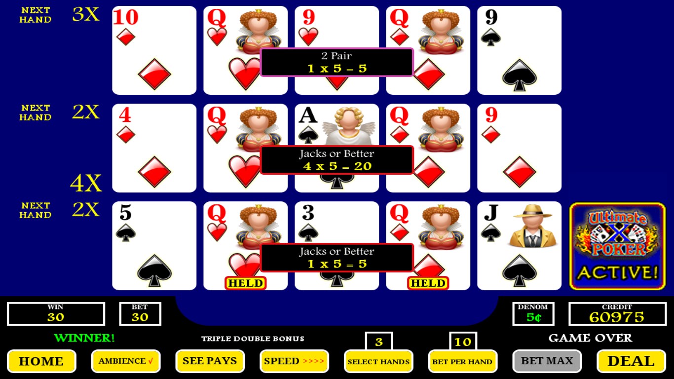 Screenshot 1 Ultimate X Poker windows