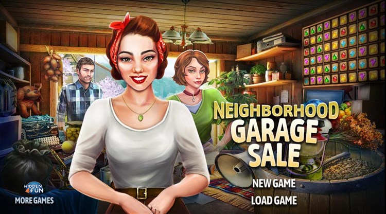 Hidden Objects : Neighborhood Garage Sale - PC - (Windows)