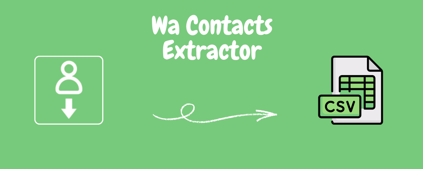 WA contacts extractor - download group phone numbers
