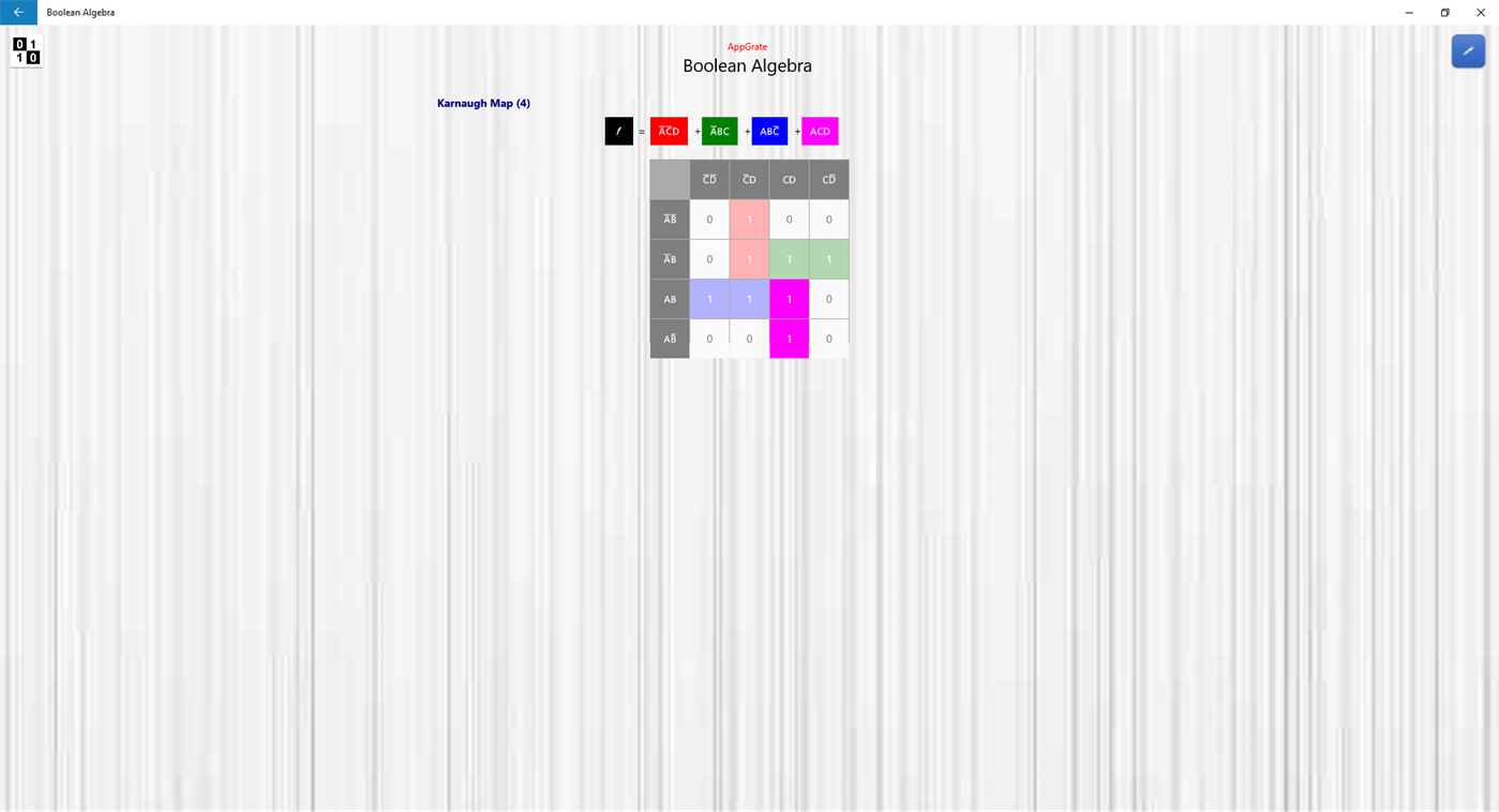 #10. Boolean Algebra (Windows) 由: AppGrate
