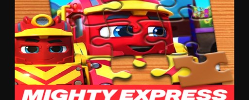 Mighty Express Jigsaw Puzzle Game marquee promo image