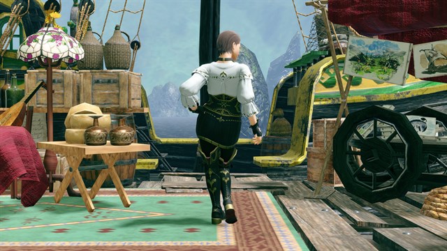 "Swallow Boots" Hunter layered armor piece screenshot 3