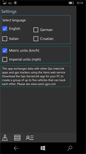 Gps InterLink screenshot 3