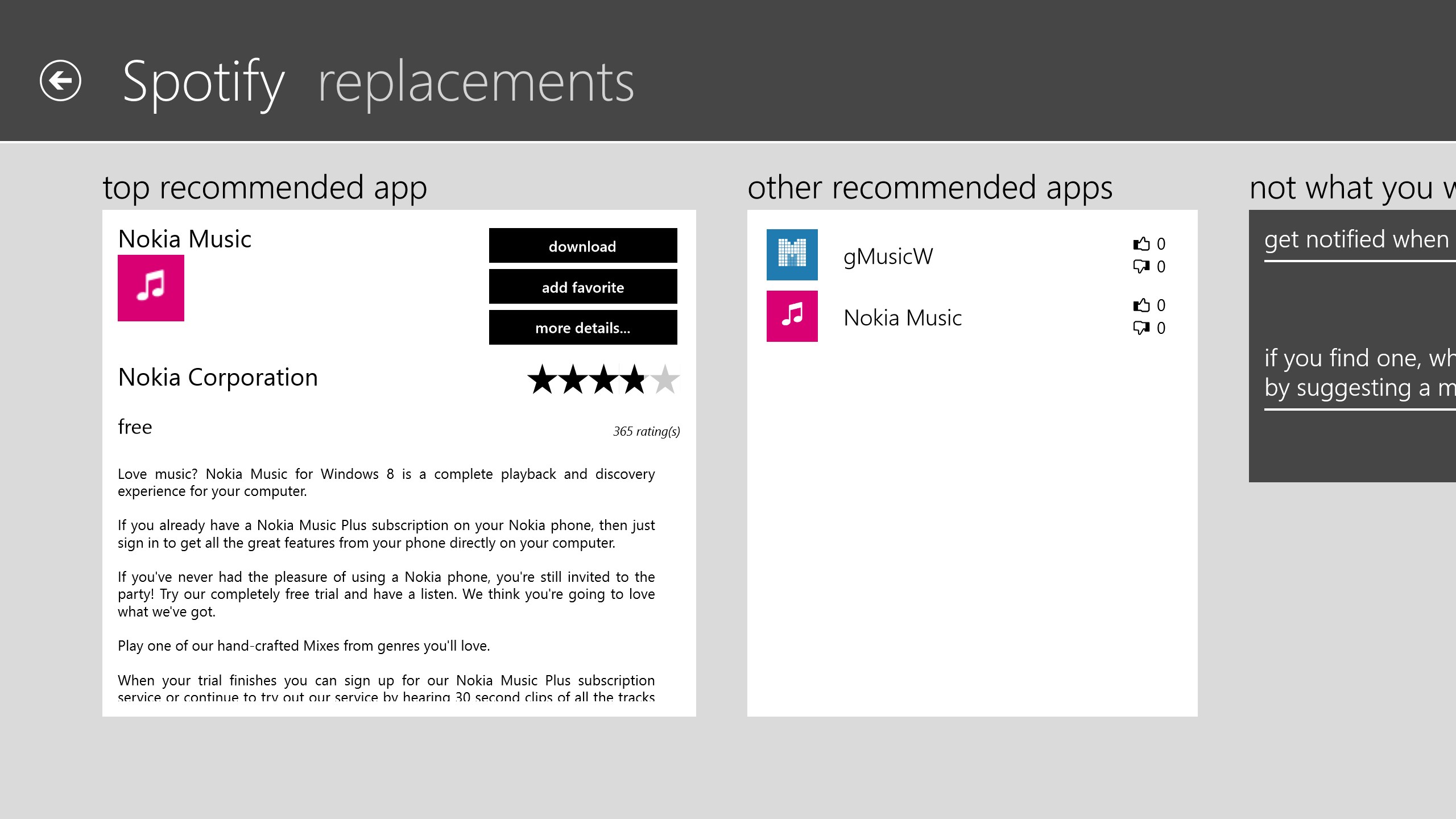Find the best replacement app for you!
