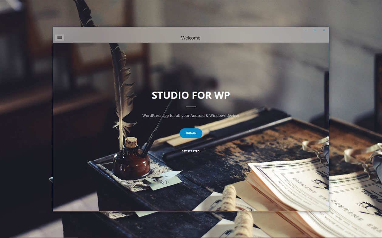 #10. Studio for WP (Windows) By: Shubhan Chemburkar