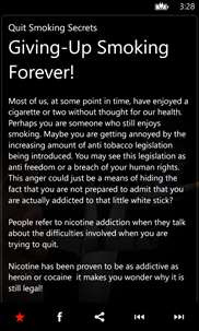 Quit Smoking Secrets screenshot 4