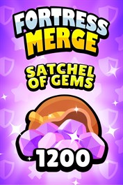 Fortress Merge: Satchel of Gems - 1200