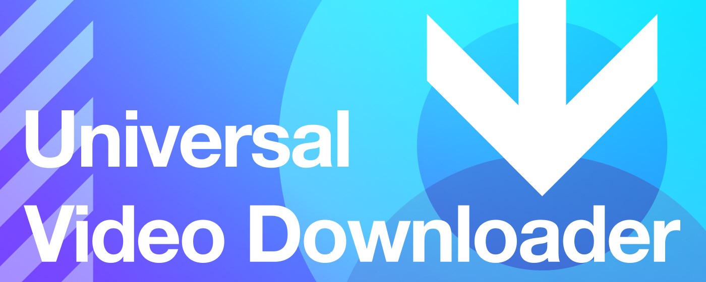 Universal Video Downloader promo image