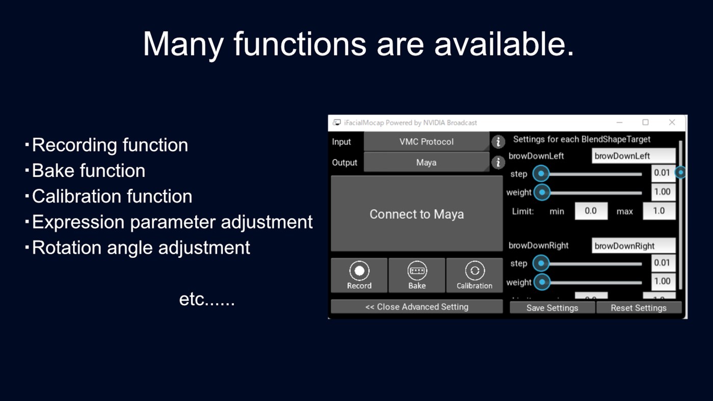 #4. iFacialMocap Powered by NVIDIA Broadcast (Windows) 来自: DevelopW LLC