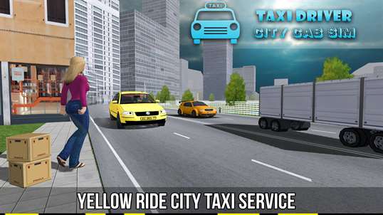 Taxi Driver City Cab Simulator screenshot 3