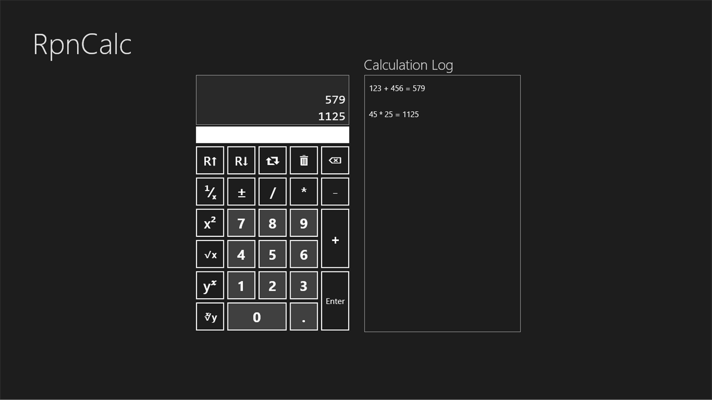 #1. RpnCalc (Windows) 게시자: JayLabs