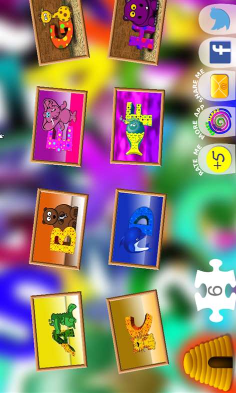 ABC Jigsaw Puzzles for Kids Screenshots 1