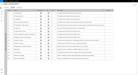 Agile Tools - Assessment - Free version Screenshots 2