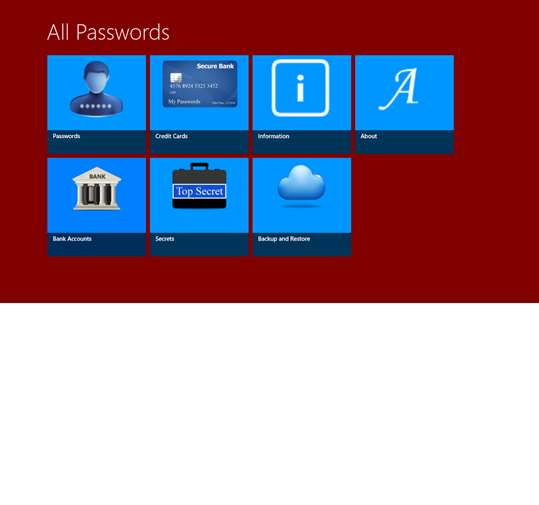 All Passwords screenshot 1