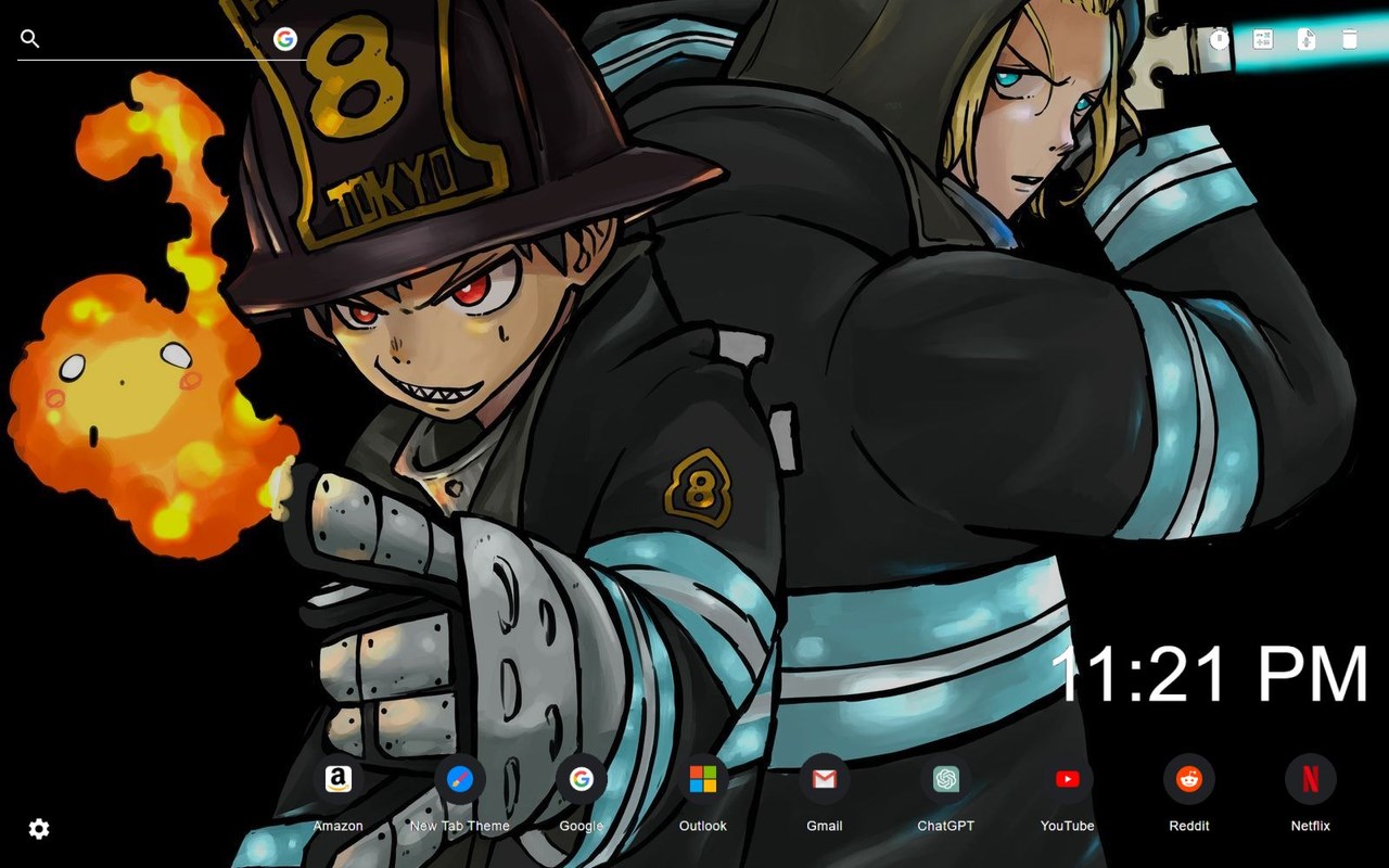 Fire Force Desktop Wallpapers New Tab