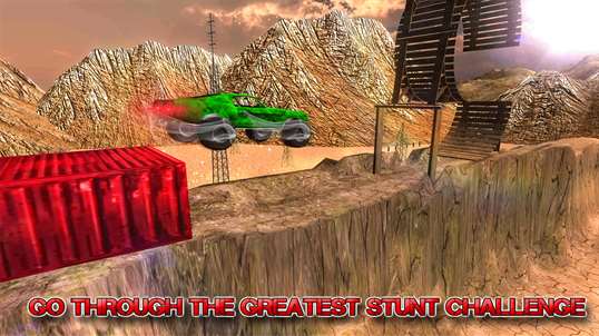 Monster Truck Stunts-Offroad Hill Climb Driving screenshot 4