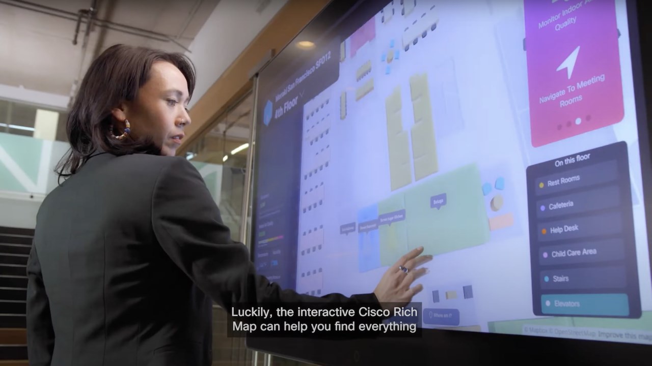 Snapshot 1 of Cisco Spaces O365 Calendar Integration