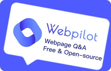 Webpilot - Copilot for All, Free & Open small promo image