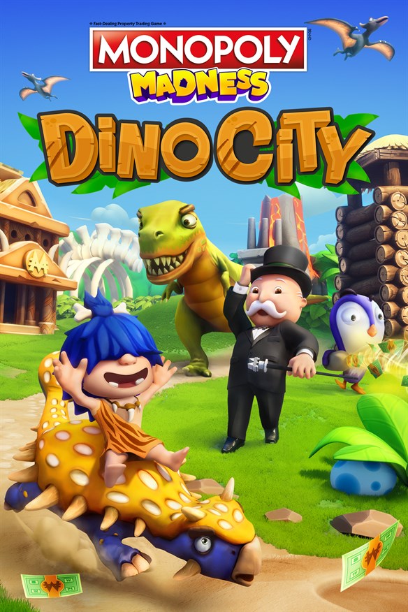 MONOPOLY MADNESS DINO CITY DLC Xbox Series X|S and Xbox One cover art