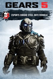 Esports Chrome Steel Onyx Vermelo