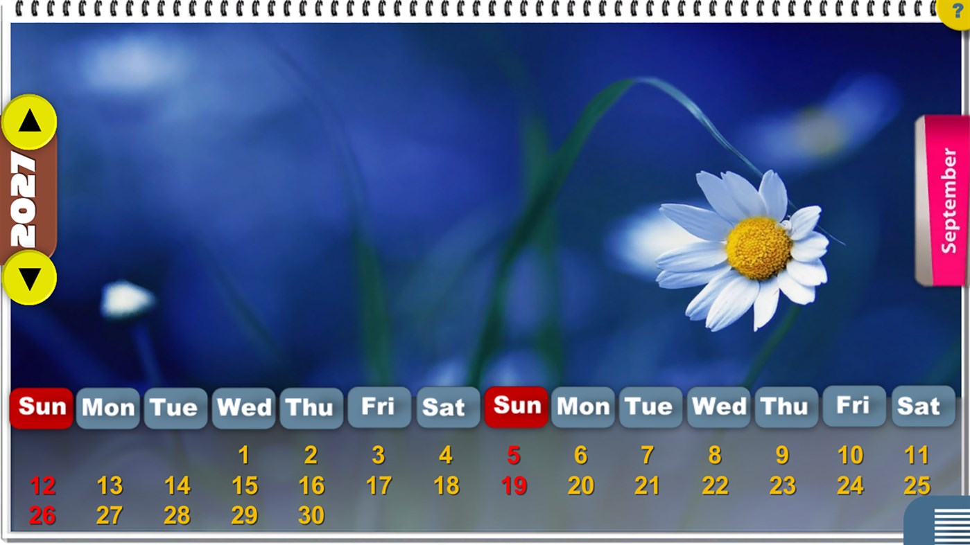 #8. Ultimate Flower Calendar [HD+] (Windows) Door: U'Technologies