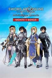 SWORD ART ONLINE Alicization Lycoris Month 1 Bonus