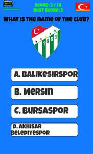 Turkey Football Logo Quiz screenshot 4