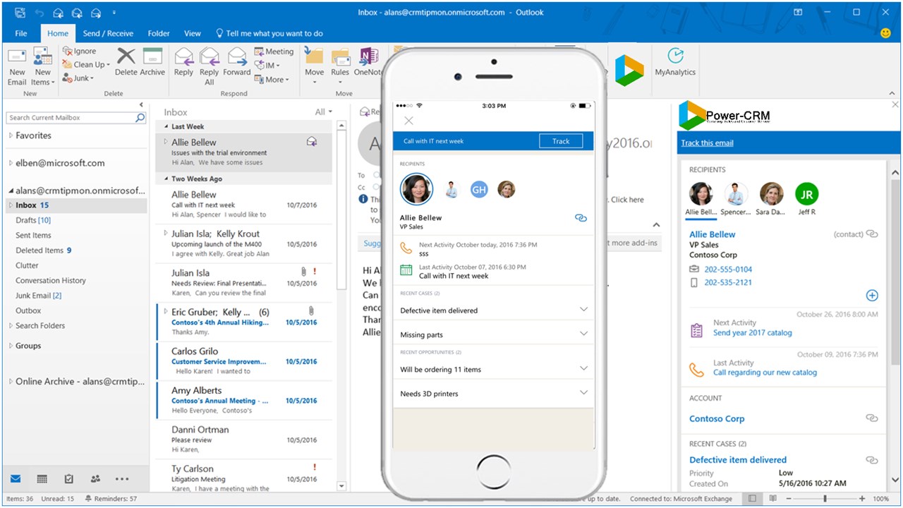 Snapshot 6 of Power-CRM Contact Management