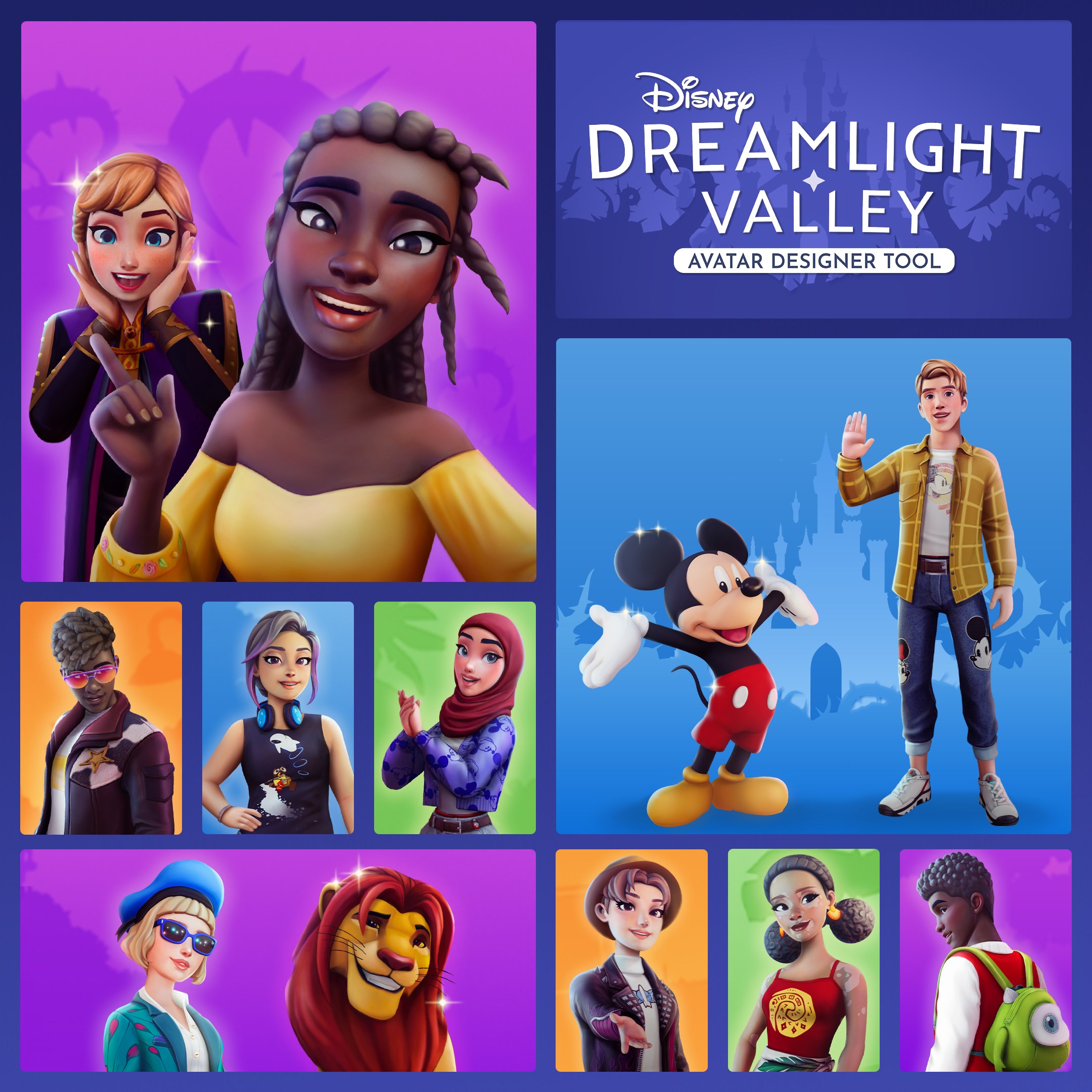 Disney Dreamlight Valley — Herramienta de diseño de avatar