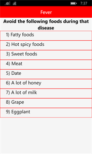 Tips Foods Diseases screenshot 5
