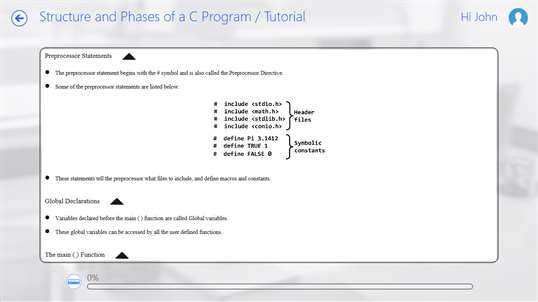 C Programming by WAGmob screenshot 5