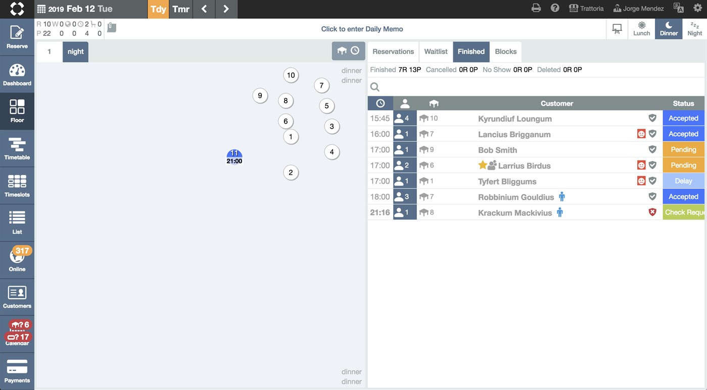 #2. TableSolution (Windows) Podle: TableCheck Inc